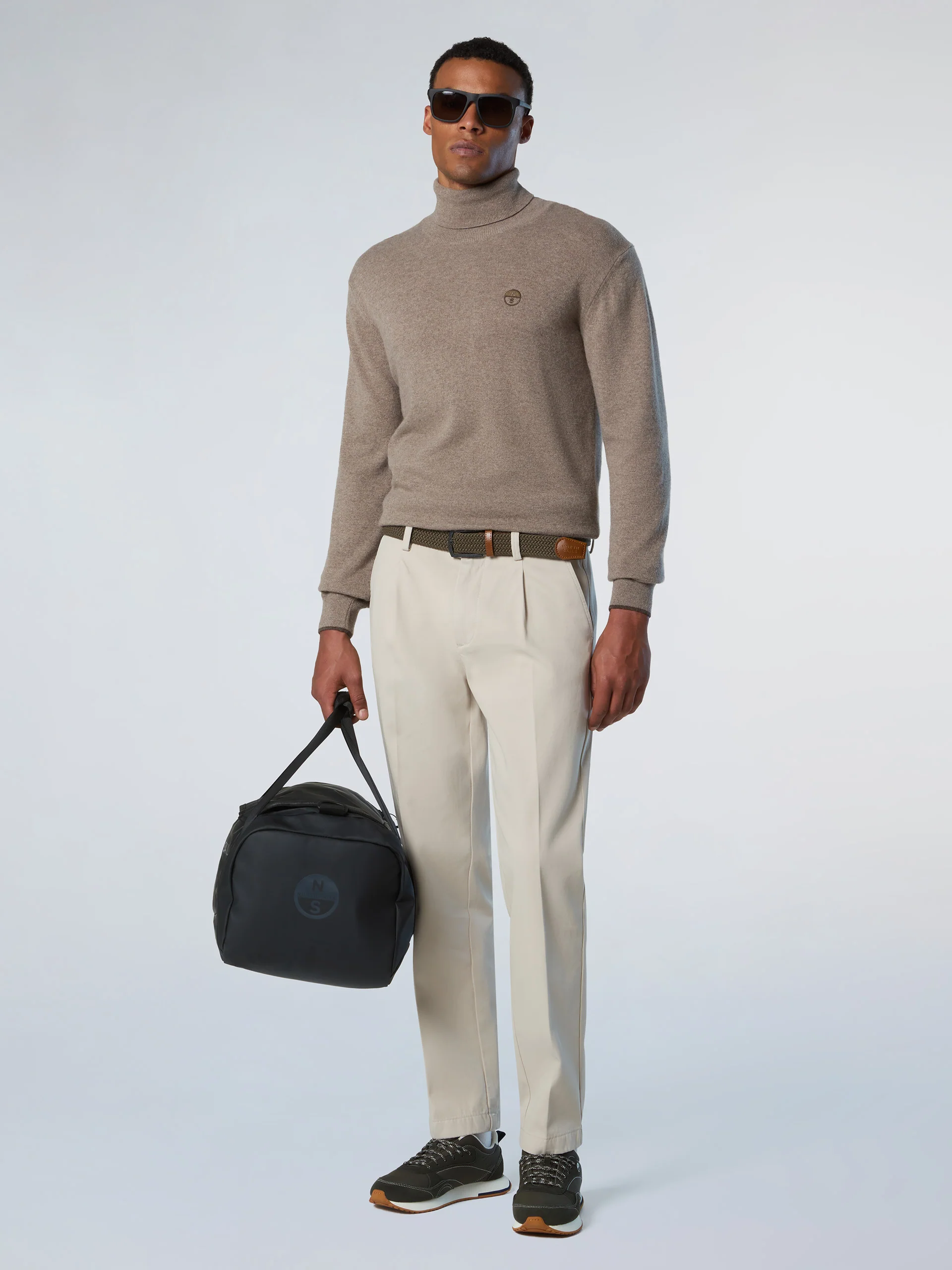 Cashmere blend turtle-neck sweater - Image 5
