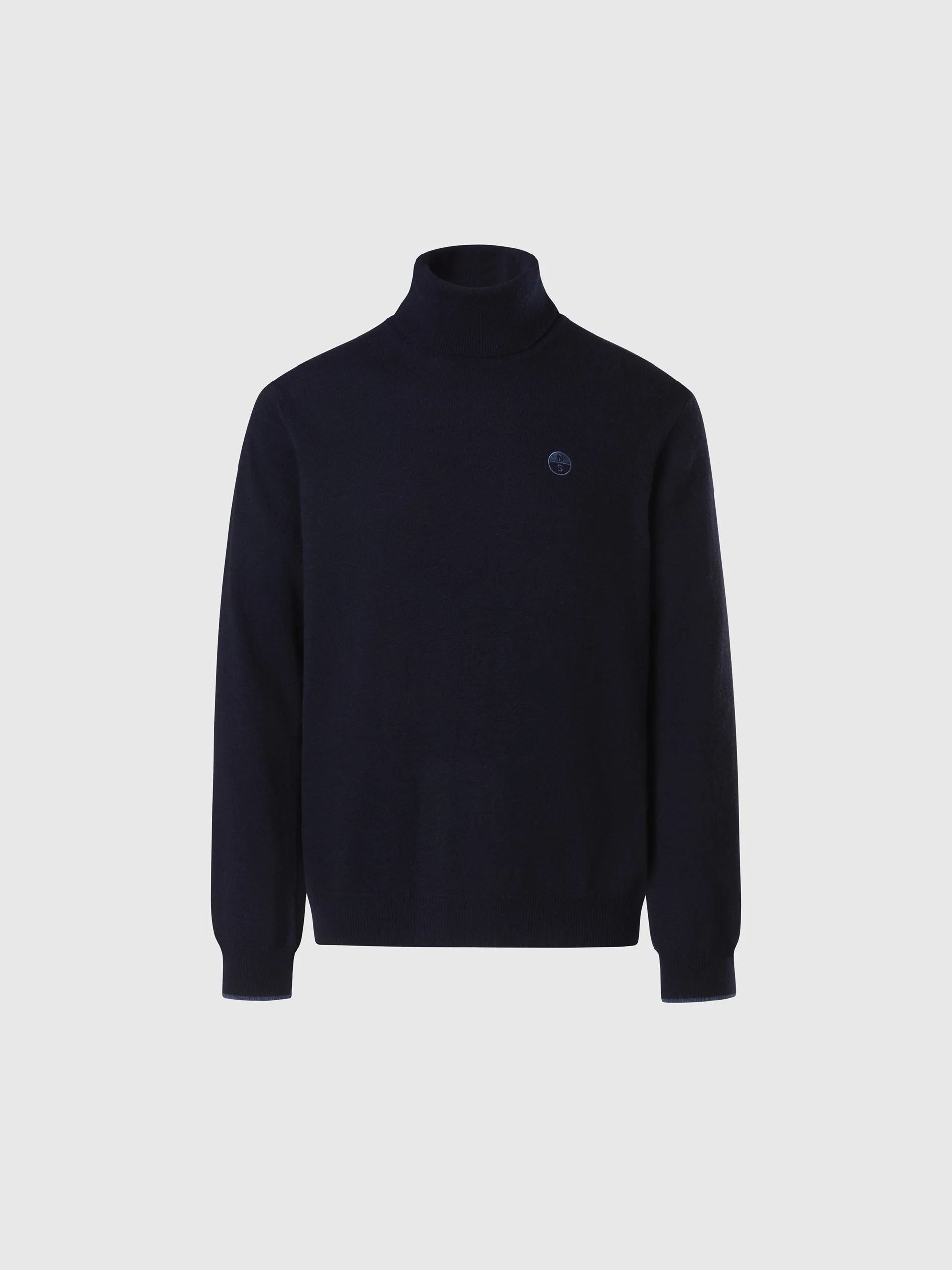Cashmere blend turtle-neck sweater - Image 9
