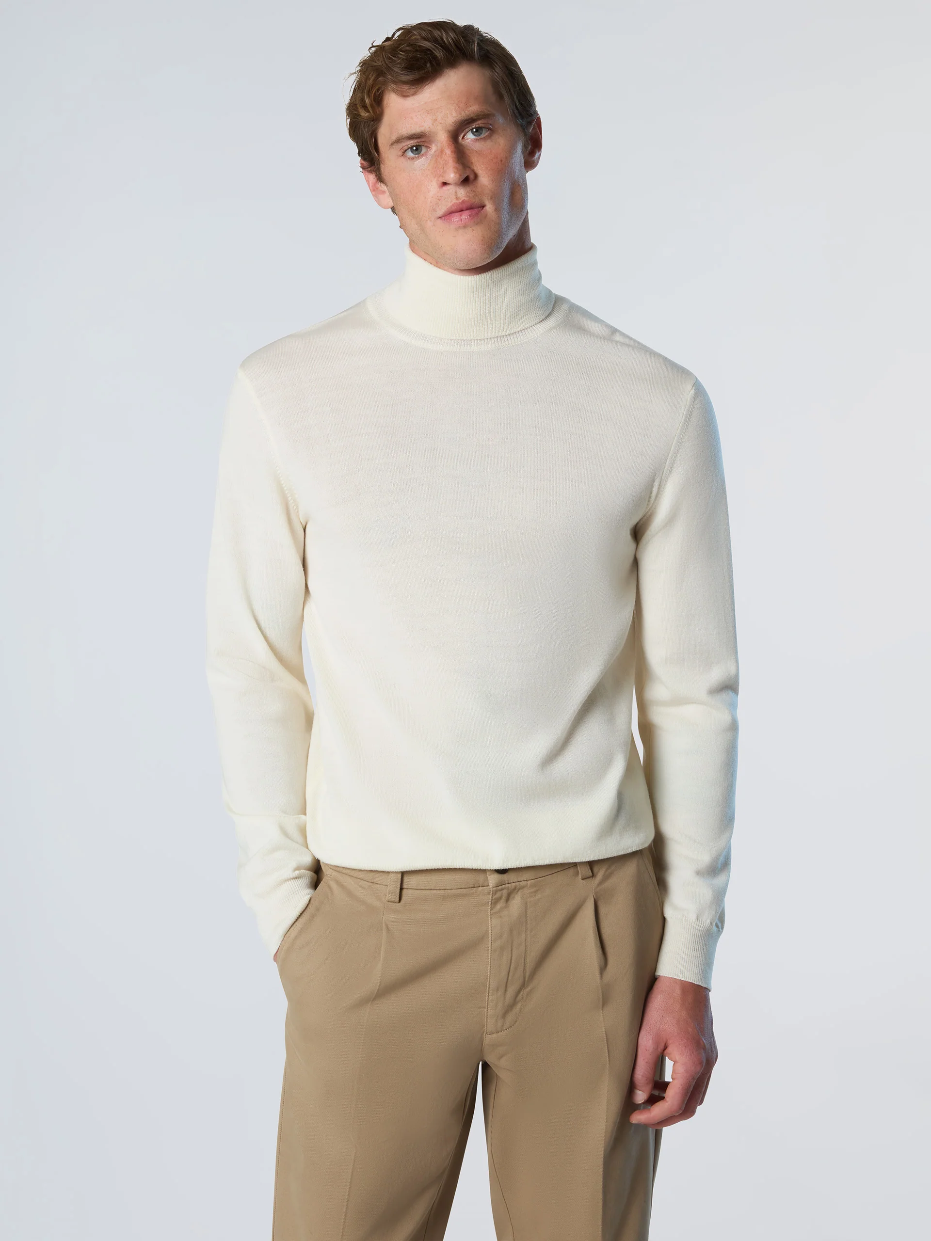 Merino wool turtle-neck sweater - Image 2