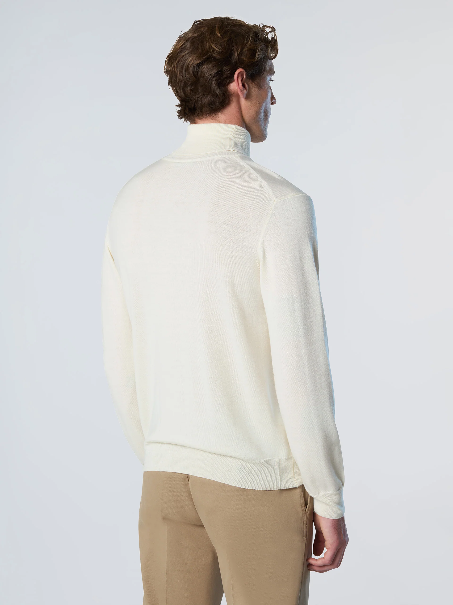 Merino wool turtle-neck sweater - Image 4