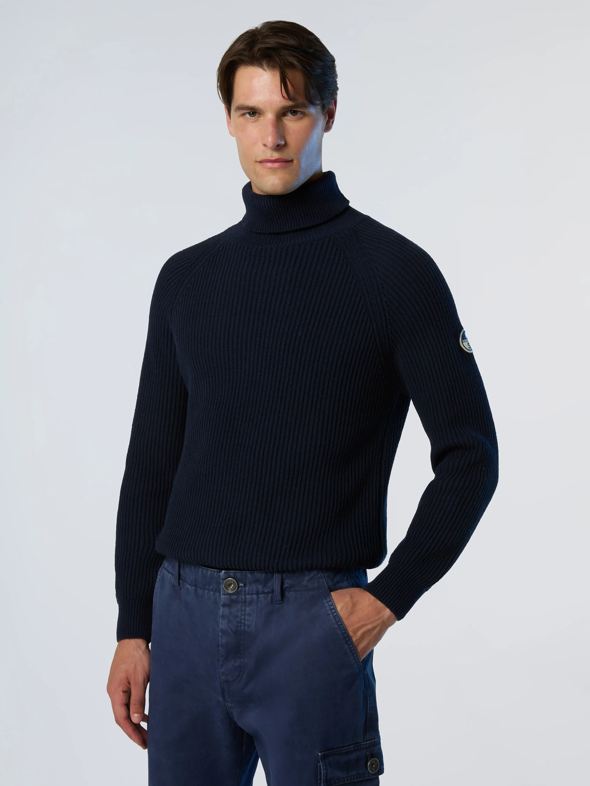 Fisherman's rib turtle-neck sweater - Image 7