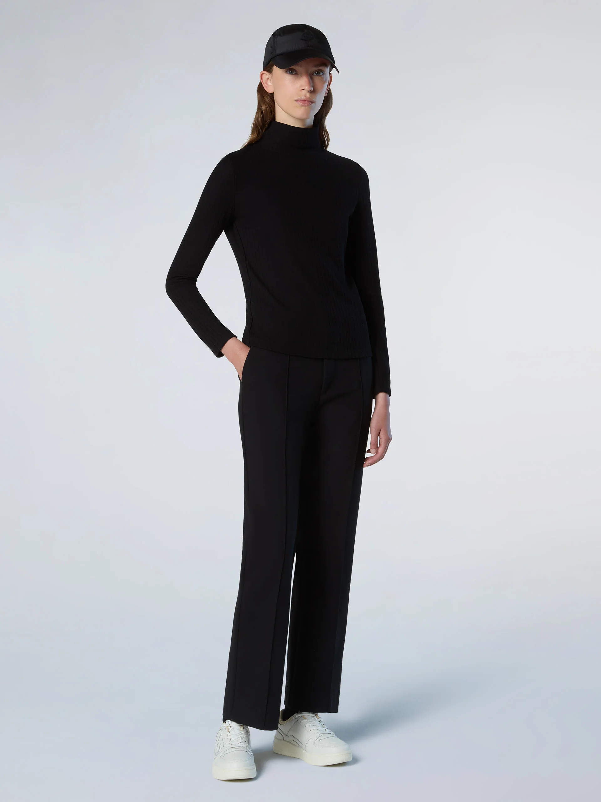 Ribbed jersey turtle-neck - Image 17