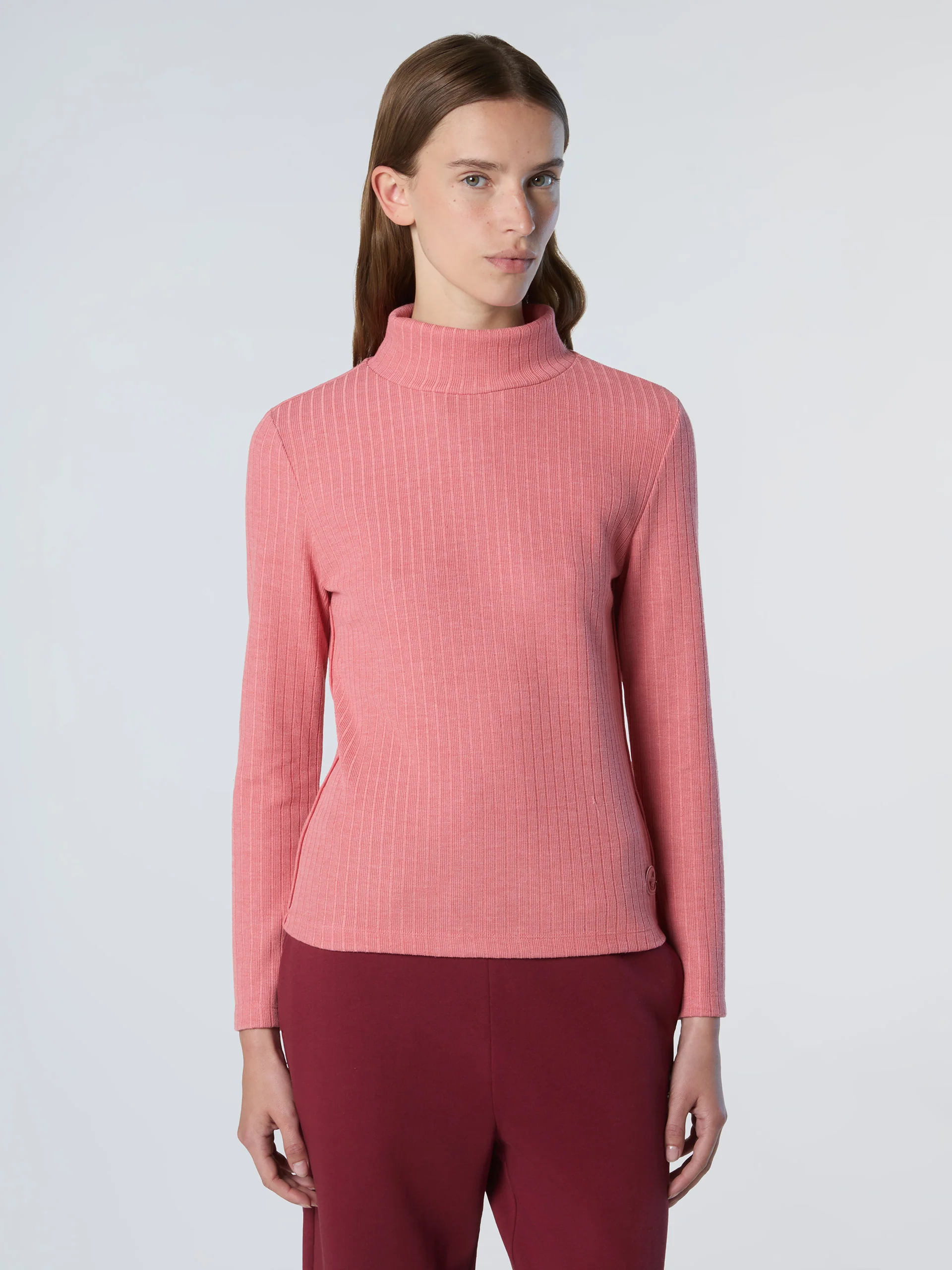 Ribbed jersey turtle-neck - Image 7