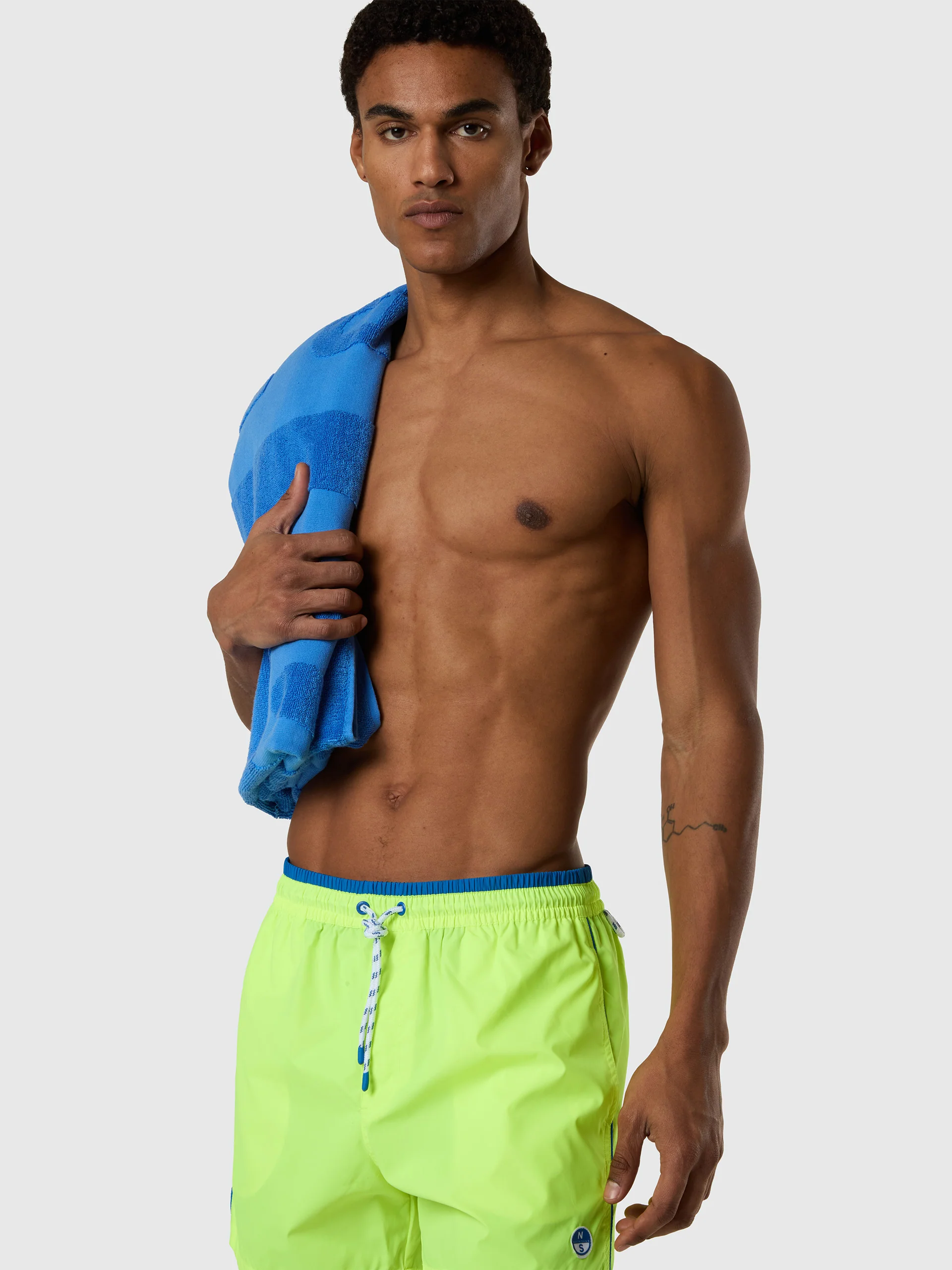 Upcycled swim shorts - Image 9