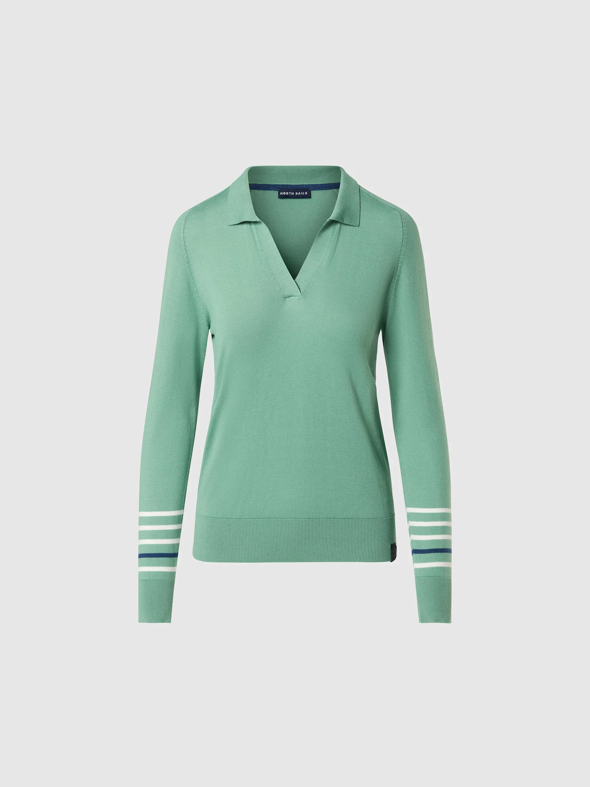 V-neck aloe vera sweater - Image 3