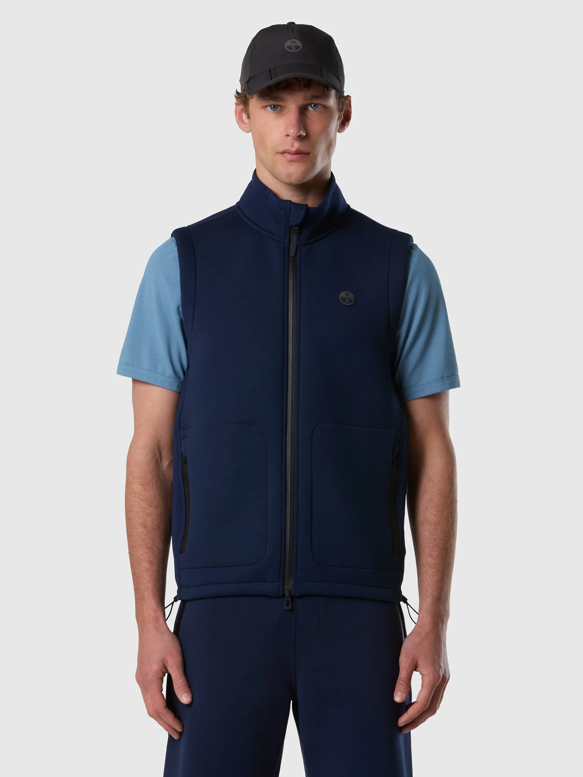 Scuba fleece vest