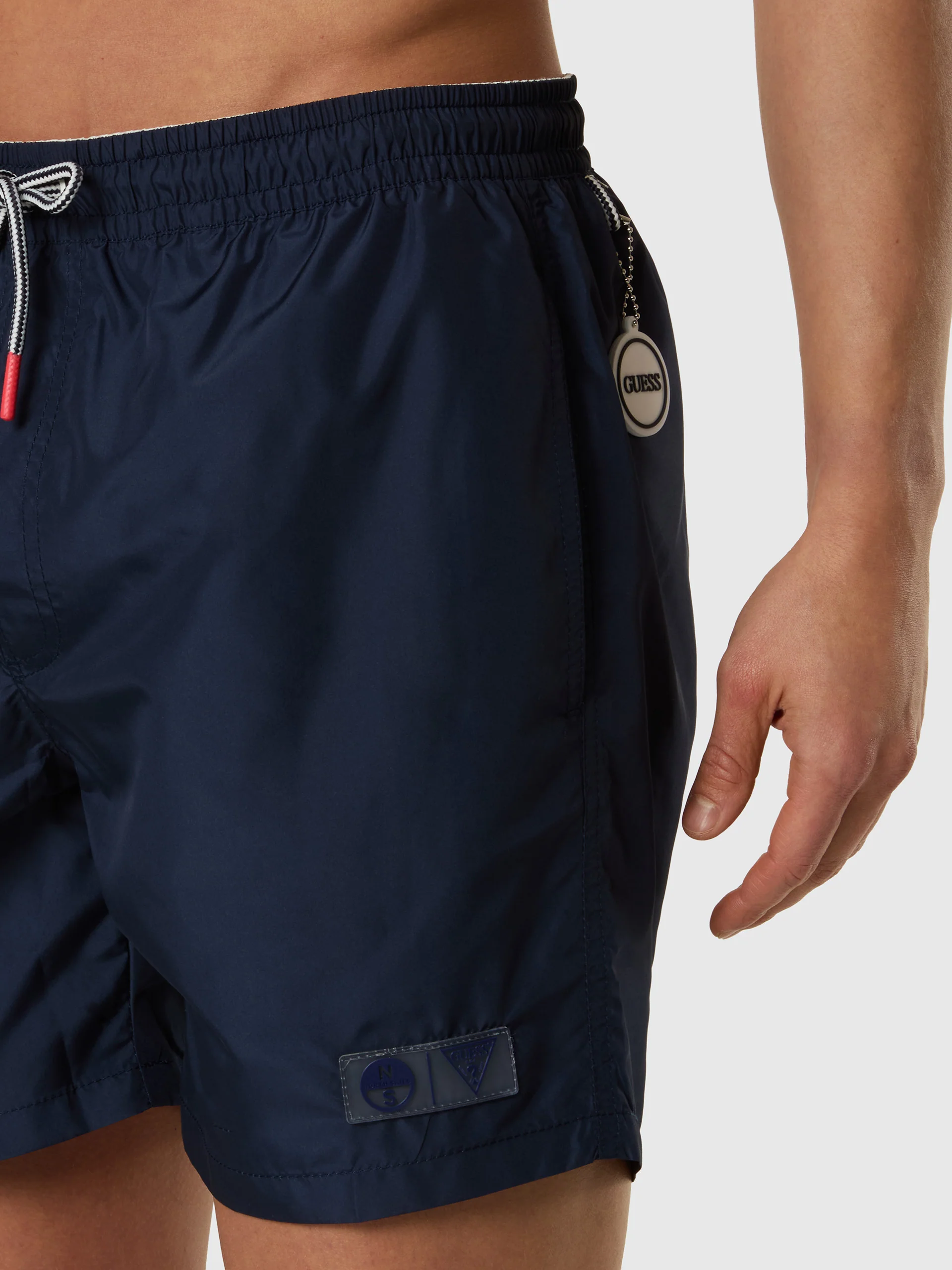 GUESS X NORTH SAILS VOLLEY SWIM SHORTS - Image 2