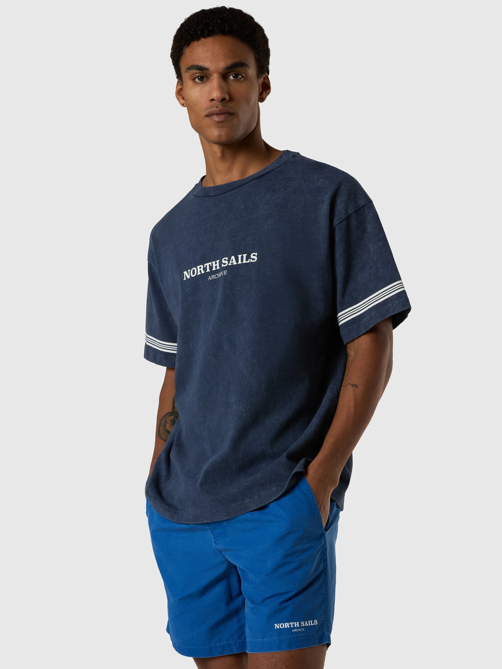Swim shorts with archive print - Image 15
