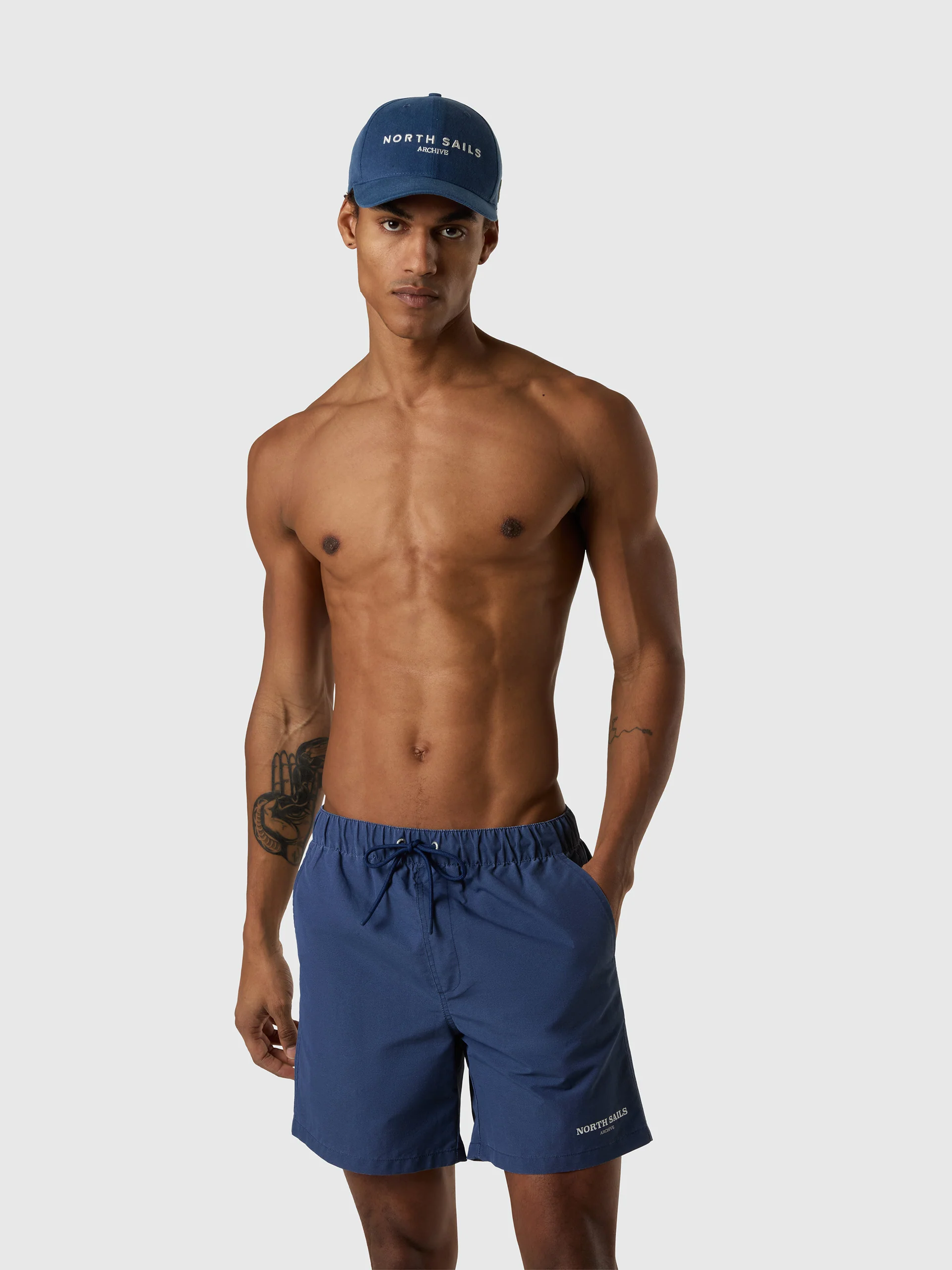 Swim shorts with archive print - Image 22