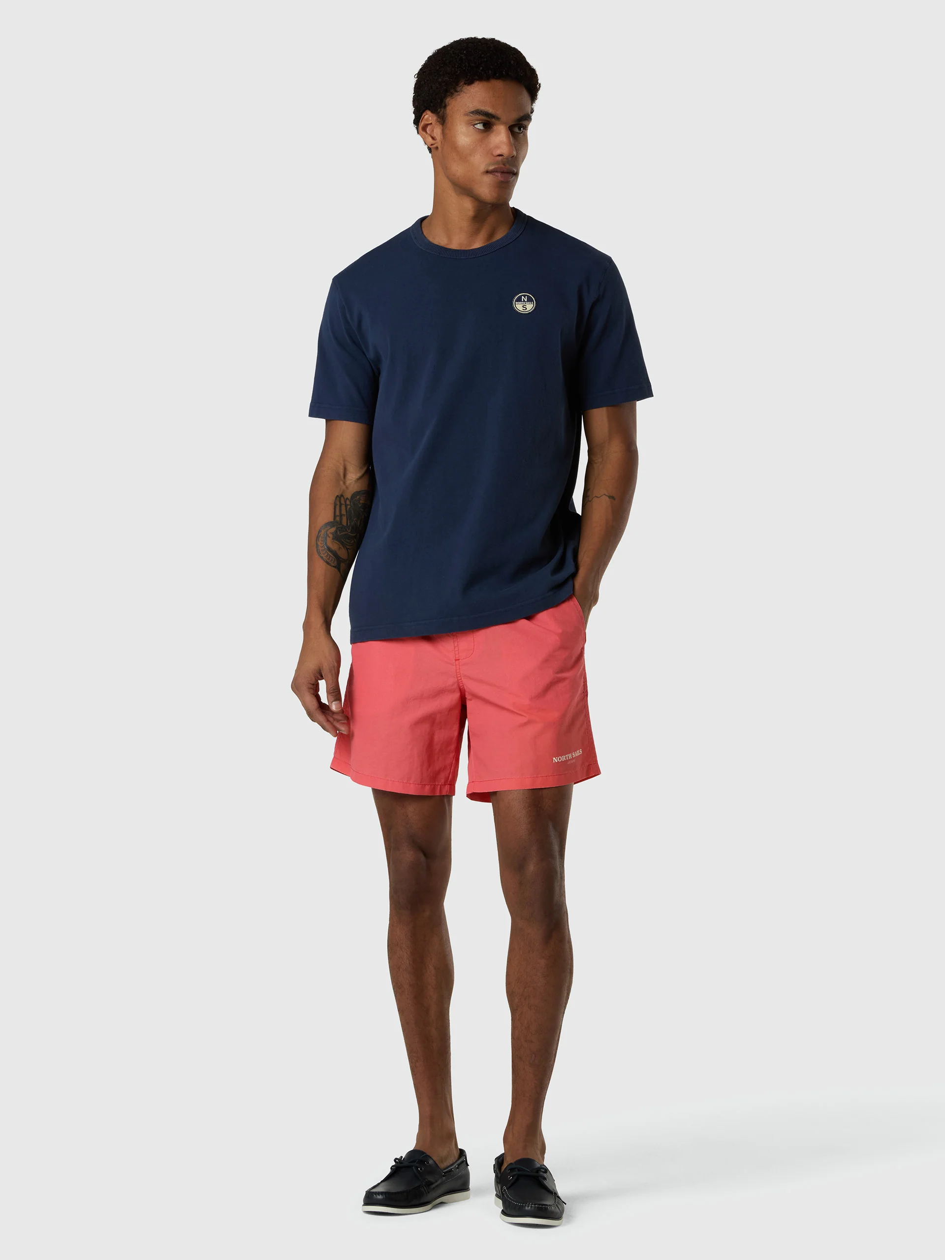 Swim shorts with archive print - Image 4