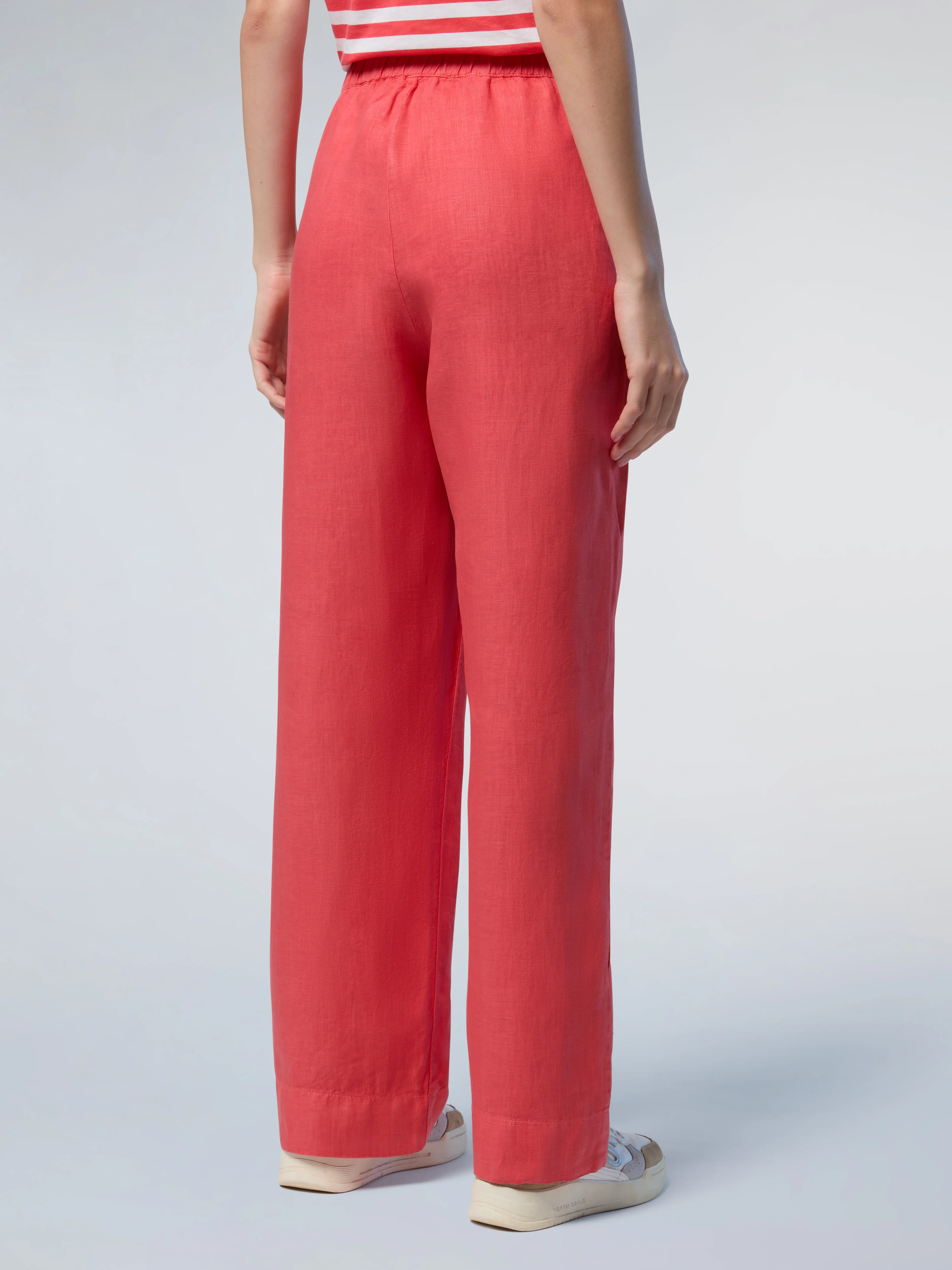 Wide-leg linen pants - Image 10