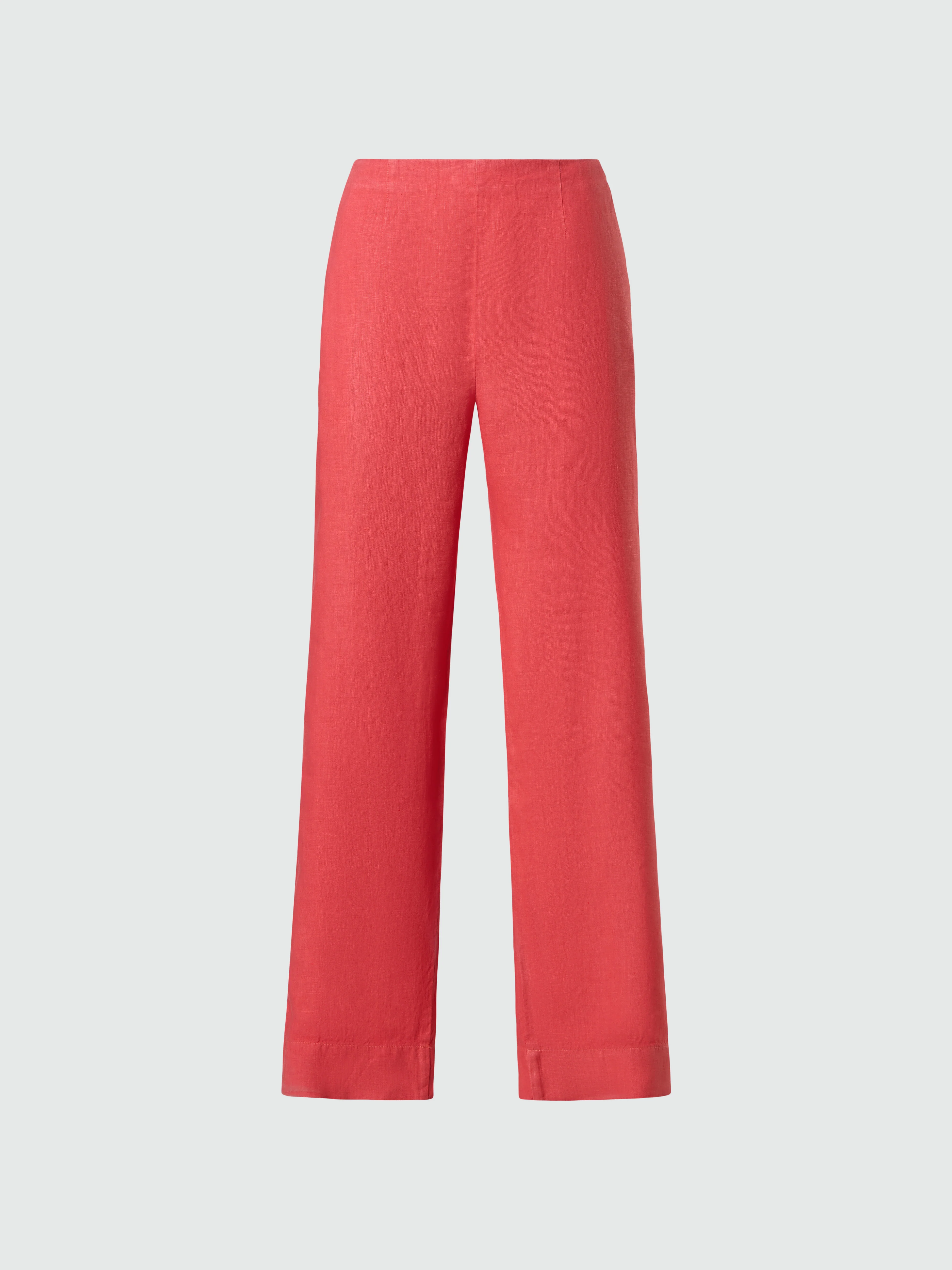 Wide-leg linen pants - Image 6